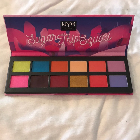 nyx sugar trip squad palette